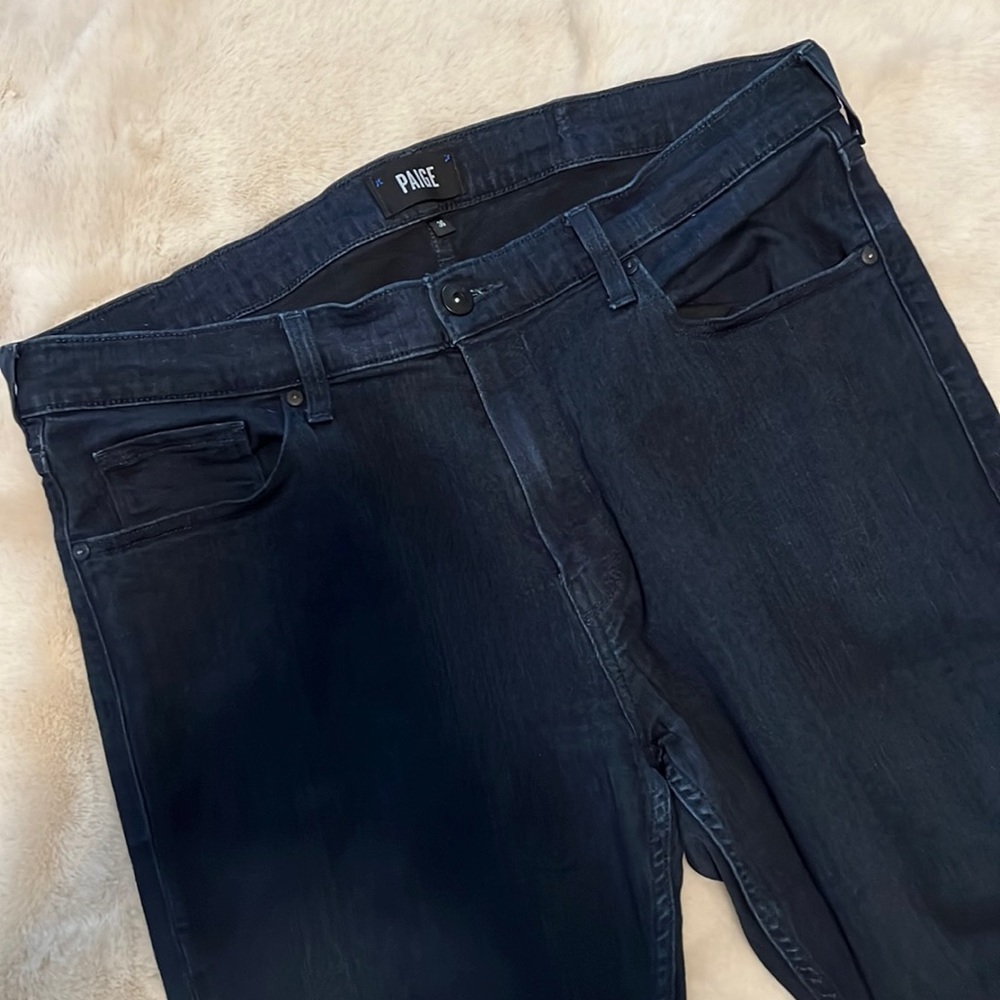 Paige straight leg denim jeans